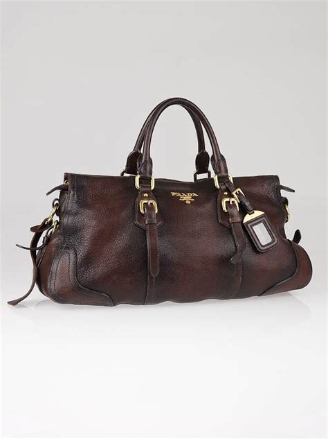 prada cervo antik cacao|Antik Cervo Satchel BN1181 Cacao or Cafe .